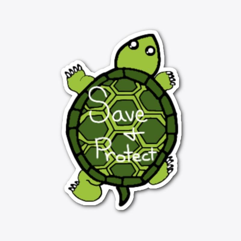 Save and Protect Green Turtles